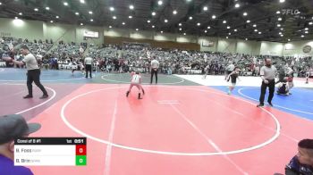 86 lbs Consi Of 8 #1 - Braden Foss, Ruby Mountain WC vs Barrett Brin, Spanish Springs WC