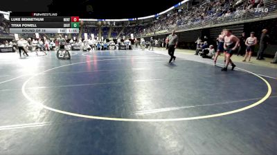 135 lbs Round Of 16 - Luke Bennethum, Northern Lebanon vs Titan Powell, Southern Columbia