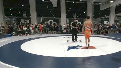 61 kg Champ. Rd Of 128 - Ronnie Ramirez, Cowboy RTC/ Titan Mercury Wrestling Club vs Gabe Hardin, Rattler Wrestling Club