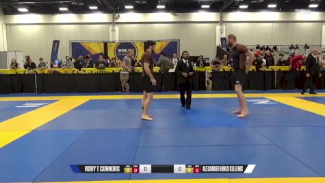 Alexander Hines Kellems vs Rory T Connors 2024 World IBJJF Jiu-Jitsu No-Gi Championship