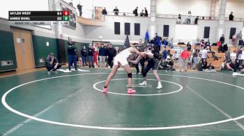 165 lbs 11th Place - Jaylen West, Whitman-Hanson vs James Buiel, Duxbury