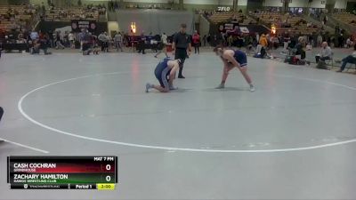 220 lbs Semifinal - Cash Cochran, Grindhouse vs Zachary Hamilton, Dawgs Wrestling Club