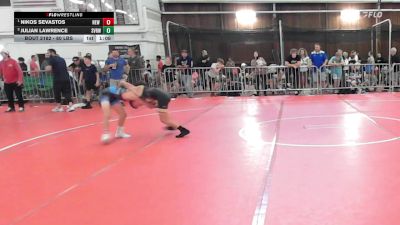 80 lbs Rr Rnd 1 - Nikos Sevastos, New England Gold vs Julian Lawrence, Svrwc