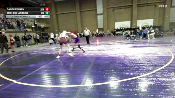 113 lbs Cons. Round 2 - Jack Richardson, Arkansas City vs Caden Zehren, Luxemburg-Casco