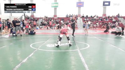 109 lbs 3rd Place - Ava Fodera, Poway Wrestling vs Madina Bayramova, Germany