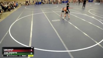 84 lbs Round 1 (4 Team) - Liam Maley, Northfield vs Gabe Honnette, Flat Earth
