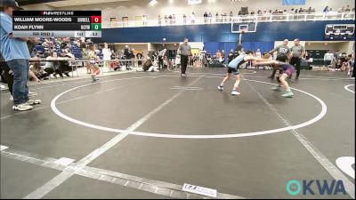 70 lbs Rr Rnd 3 - William Moore-Woods, Division Bell Wrestling vs Koah Flynn, Bridge Creek Youth Wrestling