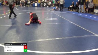 88 lbs Round Of 32 - Alton Vail, Laurel Highlands vs Corbin Horner, Roughhouse