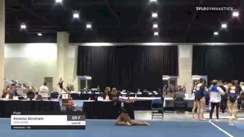 Keanna Abraham - Floor, CCGI #1208 - 2021 USA Gymnastics Development Program National Championships