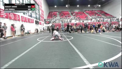 96 lbs Consolation - Rann Hutson, Husky WC vs Corbin Hawkins, Noble Takedown Club