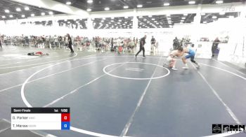 137 lbs Semifinal - Dylan Parker, Aniciete TC vs Trent Meraw, Osoway