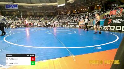 105 lbs Consi Of 16 #2 - Beckhem Fields, Cardinal Wrestling Club vs Elijah Logan, Apex