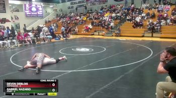 215 lbs 2nd Wrestleback (16 Team) - Gabriel Nazario, Perry vs Devon Deblois, Whitewater