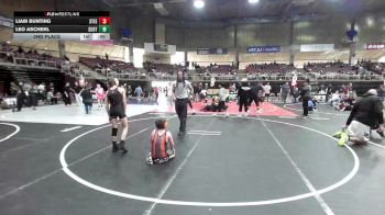 89 lbs 2nd Place - Liam Bunting, Steel City Reloaded WC vs Leo Ascherl, Scottsbluff WC