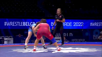 50 kg 1/8 Final - Otgonjargal Dolgorjav, Mongolia vs Jasmina Immaeva, Uzbekistan