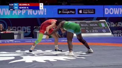 50 kg 1/8 Final - Miglena Georgieva Selishka, Bulgaria vs Miesinnei Mercy Genesis, Nigeria
