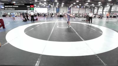 100 lbs Rr Rnd 3 - Madyson Votaw, CKWA vs Ava Bonilla, Elite NJ Black