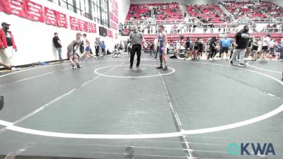 132 lbs Consolation - Tucker Layne, Lions Wrestling Academy vs Landon Achziger, Choctaw Ironman