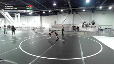 54 lbs 5th Place - Levi Prado, Deep Waters RTC vs Gabriel Macias, Havik WC