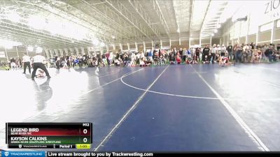 49 lbs Cons. Round 2 - Legend Bird, Bear River WC vs Kayson Calkins, Green River Grapplers Wrestling