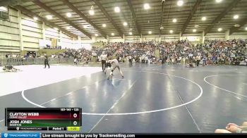 123 lbs Cons. Round 4 - Josh Jones, Riverton vs Clayton Webb, Cedar Valley