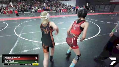 105 lbs Quarterfinal - Ariana Schacht, X-factor Elite vs Eva Firari, Horicon Marsh Hawks