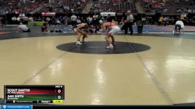 126 lbs Champ. Round 3 - Scout Santos, Mt. View Oregon vs Sam Smith, Blackfoot