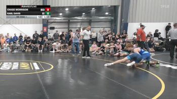 129 lbs Rr Rnd 1 - Chase Morrison, Michigan Premier Blue - BHS vs Kael Davis, M2 Training Center - BHS