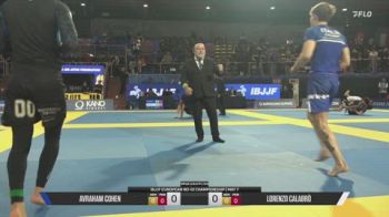 Avraham Cohen vs Lorenzo Calabrò 2026 IBJJF European NoGi