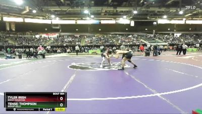 150 lbs Champ. Round 2 - Tyler Irish, Rocky Mountain vs Tensei Thompson, Bishop Kelly