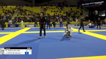 MADSON SAGICA DA COSTA vs JHONATHAN FROTA DE SOUZA 2024 World Jiu-Jitsu IBJJF Championship