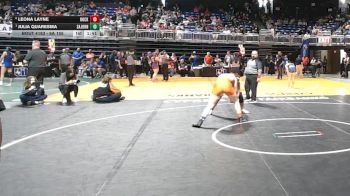 6A 155 lbs Quarterfinal - Julia Quaresma, San Antonio Johnson vs Leona Layne, Rockwall