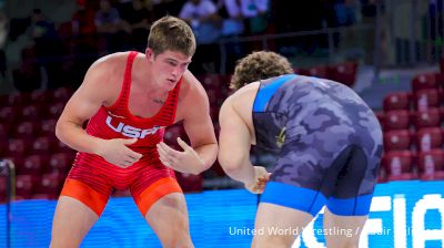 97 kg Qual - Ben Kueter, USA vs Dimitrious Duscov, MDA