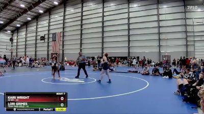 164 lbs Semis - R1 Wb - KAIRI WRIGHT, ISI WC vs Lori Grimes, Team Ohio Gold