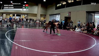 165 lbs Round 5 (6 Team) - Azeem Qaiser, WALA vs Gavin Jacobs, Raider WC