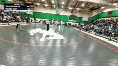 144 lbs Cons. Round 3 - Joseph Espinoza, Worland vs Porter Kemp, Pinedale