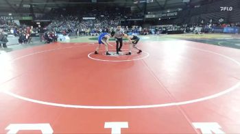 Boys 1B/2B 120 Champ. Round 1 - Ayden Carrillo, Chief Leschi vs Colten Vandermeulen, Ilwaco