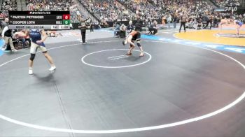 157-3A Quarterfinal - Cooper Loth, Mullen vs Paxton Pettinger, Eaton