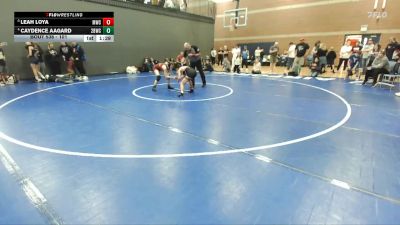 101 lbs Round 5 - Leah Loya, Madison Wrestling Club vs Caydence Aagard, 208 Badgers Wrestling Club