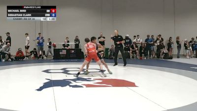 48 kg Champ. Rd Of 32 - Michael Bird, Izzy Style Wrestling vs Sebastian Clark, 3F Wrestling