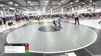 146 lbs Quarterfinal - Aiden Hernandez, Aces WC vs Matthew Contreras, Desert Dogs WC