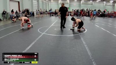 190 lbs Round 5 (8 Team) - Billy Coughlin, Mat Assassins vs Hommy Perez Vila, Central York Wrestling Club