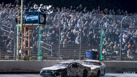 Lapcevich Wins Inaugural NASCAR Pinty's Dirt Race At Ohsweken