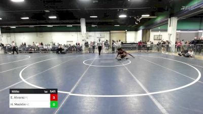 165 lbs Consi Of 64 #2 - Elijah Alvarez, FL vs Hunter Macklin, NC