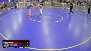 170 lbs Semifinal - Jadyn Pense, St Helens vs Allison Cummings, Thurston