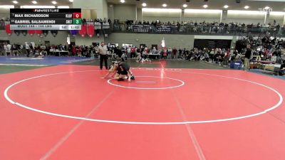 144 lbs Round Of 16 - Max Richardson, Killingly vs Gabriel Salsamendi, Shelton