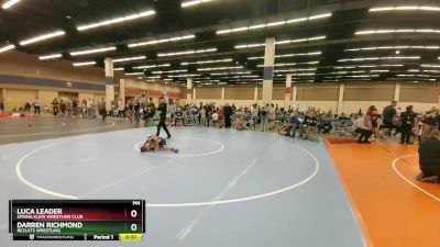 70 lbs Cons. Round 3 - Darren Richmond, ReZults Wrestling vs Luca Leader, Spring Klein Wrestling Club