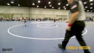 60 lbs Quarterfinal - Oakley Waitkus, Tulsa Elite 12U 1 vs Nicholas Evans, Storm 12U