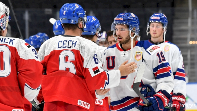 Jack Hughes has best game in Team USA elimination at Worlds