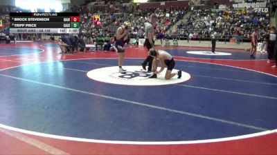 4A 138 lbs Cons. Round 1 - Tripp Price, Central Arkansas Christian School vs Brock Stevenson, Bauxite High School